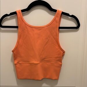 Lululemon ribbed tank top
Size 4 color orange